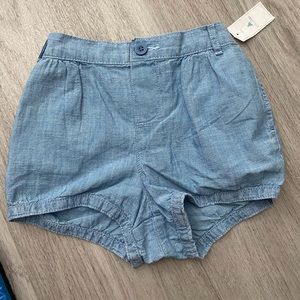 **BRAND NEW** Baby gap chambray shorts
